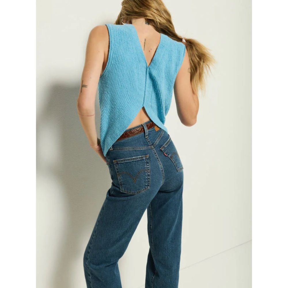 Nation LTD / Eliza Sweater Tank in Day Dream